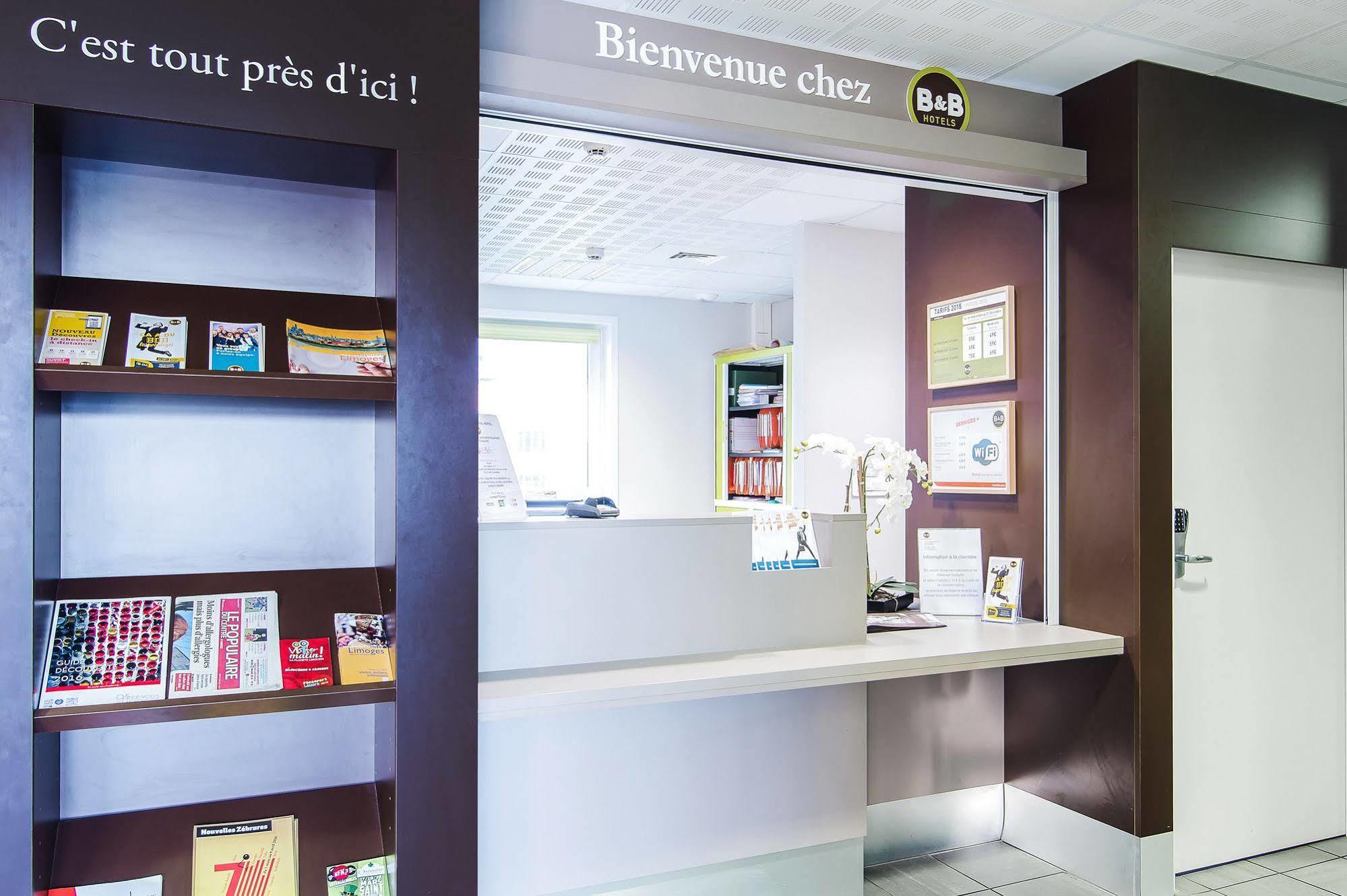 B&B Hotel Limoges Centre Gare Exterior photo
